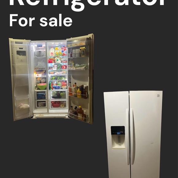 Other - White Side-by-Side Refrigerator